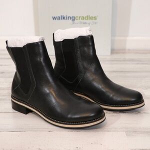 Walking Cradles Kendi Boot Black 10 Women New